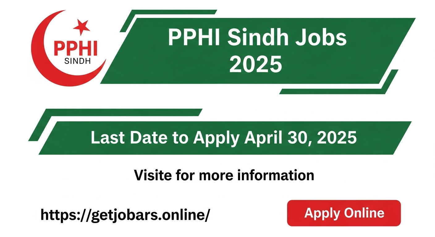 PPHI Sindh Jobs August 2025